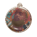 Load image into Gallery viewer, 18&quot; 9mm NH Font Beaker Bong w/ Base Art 1 - Red
