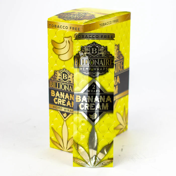 Billionaire Hemp Wraps - Banana Cream