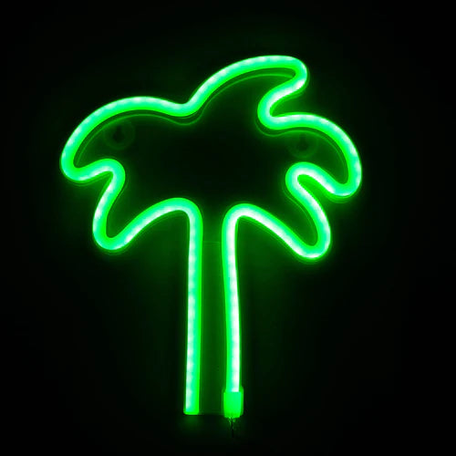 Palm Tree Led Sign LED Neon Decoration Sign - Palm Tree | Accessories | The Hoot Hut