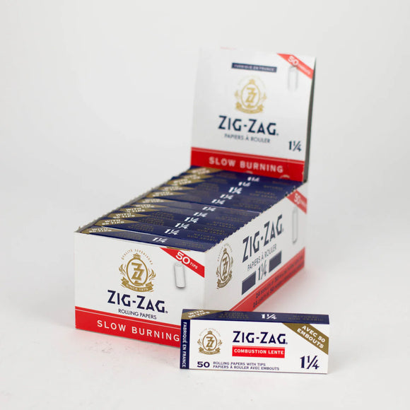 Zig Zag 1 1/4 Rolling Paper + Tips