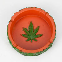 Load image into Gallery viewer, Green Leaf Resin Ashtray
