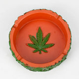 Green Leaf Resin Ashtray