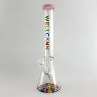 Load image into Gallery viewer, Wellcann | 17&quot; Thickened Base Psychedelic Beaker Glass Bong
