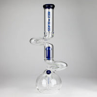 Load image into Gallery viewer, 18&quot; Nice Glass Double Zong 4-Arm Perc Beaker
