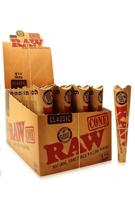 RAW Natural Unrefined Pre-Rolled 1 1/4