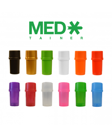 Medtainer 3pc Grinder and Smell Proof Jar