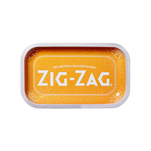 Zig Zag Rolling Tray - Orange - Medium