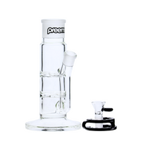Load image into Gallery viewer, 9.5&quot; Preemo Glass Dual Cyclone Disc Base Bong
