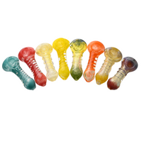 Load image into Gallery viewer, 3&quot; Cartel Crimson Score Spoon Pipe
