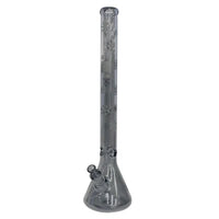 Load image into Gallery viewer, 24&quot; Infyniti Snowflake Bong with Chrome Finish
