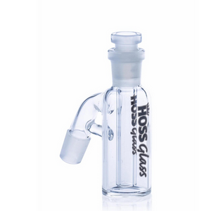 Hoss Glass 45 Degree 14mm Ash Catcher w/ Removable Downstem