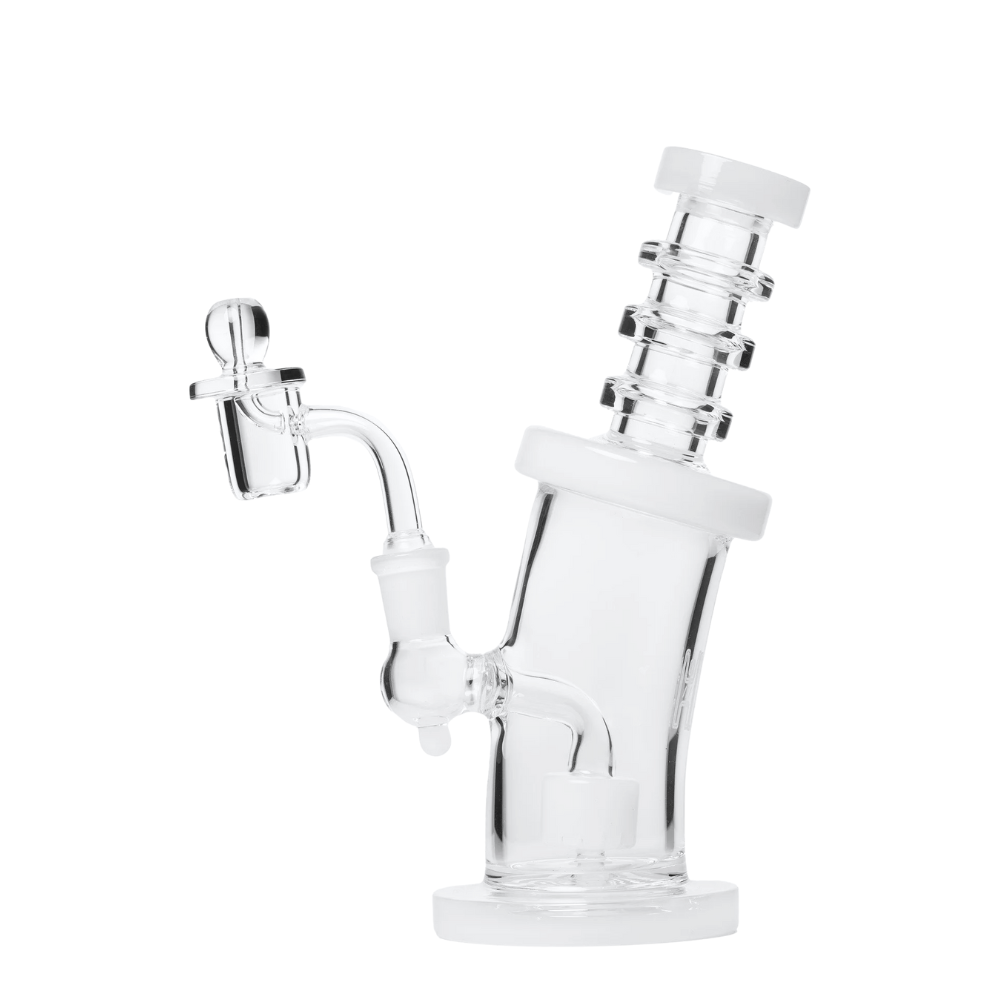 8" Human Grade Bent Neck Dab Rig