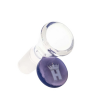 Load image into Gallery viewer, Hoss Glass 14mm Cone Bowl with Colored Tab
