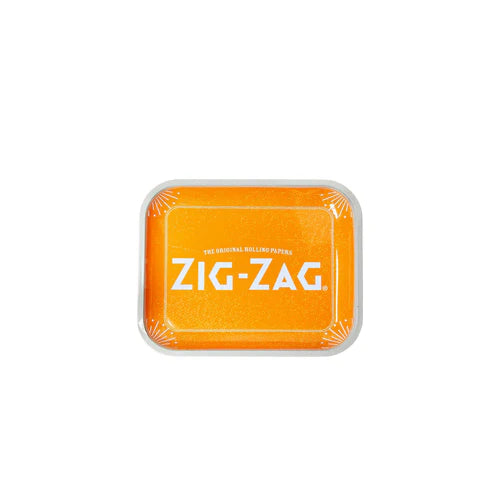 Zig Zag Rolling Tray - Orange - Small