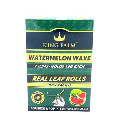 King Palm 2 Slim Rolls Watermelon Wave