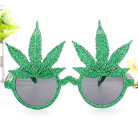 Load image into Gallery viewer, Mr Johnny Green - Leaf Sunglasses
