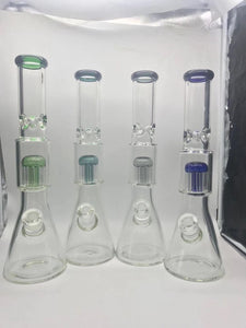 16" Showerhead Percolator Glass Bong