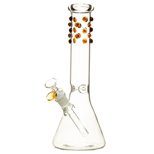 12" Marley Bubble Beads Beaker Bong