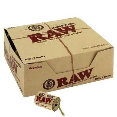 RAW Hemp Wick 10ft/ 3 meters