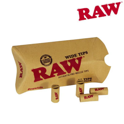 Raw Tips in Pillow Pack - Wide