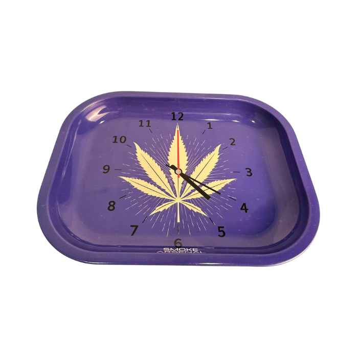 420 Clock Metal Rolling Tray - Small