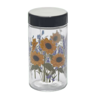 Load image into Gallery viewer, 180ml Glass Storage Jar with Sticker Design
