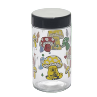 Load image into Gallery viewer, 180ml Glass Storage Jar with Sticker Design
