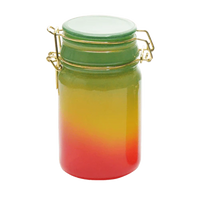 Load image into Gallery viewer, Rainbow Color Glass Storage Jar
