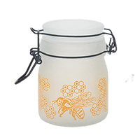 Load image into Gallery viewer, Honey Bee Glass Storage Jar
