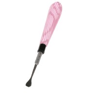 Load image into Gallery viewer, 5" Busy Line Glass Handle Stainless Steel Tool
