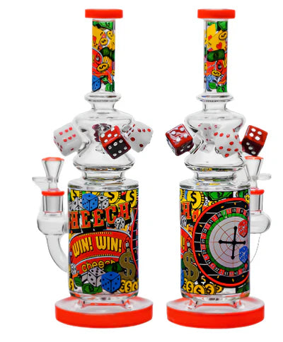 Cheech 13" Are You Feeling Lucky Waterpipe