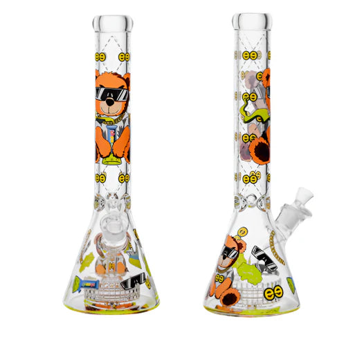 Cheech 16" 7mm Hi Bear Beaker Bong