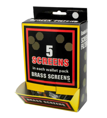 Pipe Screens Brass Wallet Pack