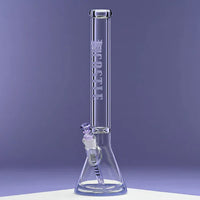 Load image into Gallery viewer, Castle Glassworks 18 inch 9mm Colour Logo Beaker Bong
