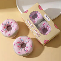 Load image into Gallery viewer, Trim Queen - Donut Pink Swirl Socks
