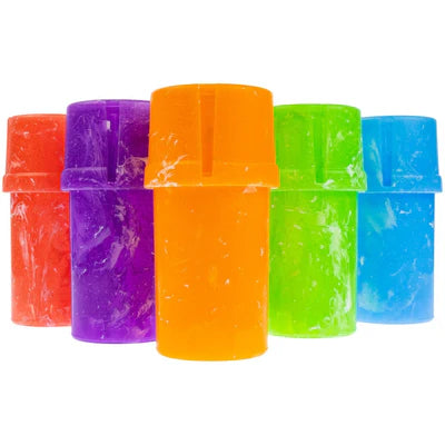 Medtainer Marble 3pc Grinder and Smell Proof Jar