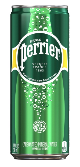 Perrier Spring Water Stash Can 250ml