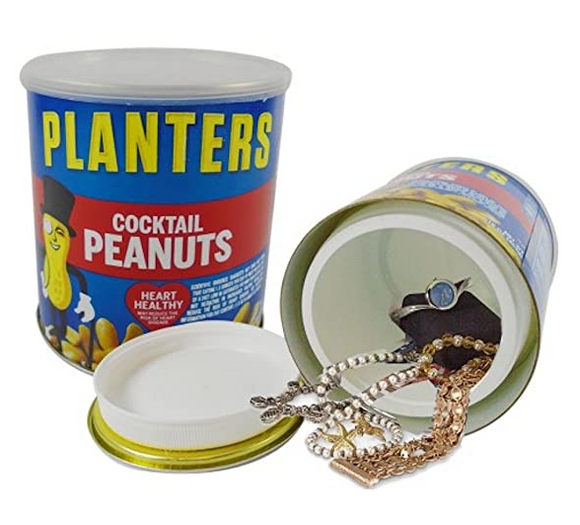 Planters Nuts Stash Can