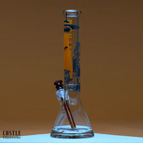 Castle Glassworks UFO 16" Beaker Bong