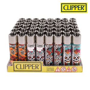 Clipper Lighters - Sugar Skulls