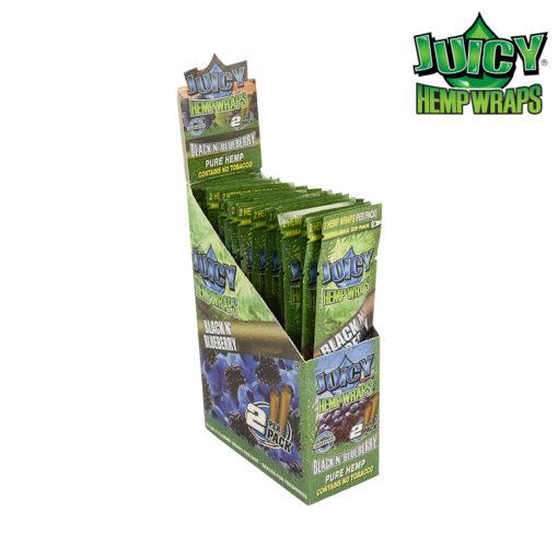 Juicy Hemp Wraps - Black N Blue