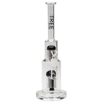 Load image into Gallery viewer, Tree Glass - 15&quot; Double Tree Cake Bong
