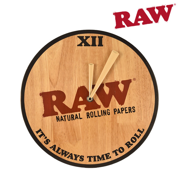 RAW - Wooden Clock