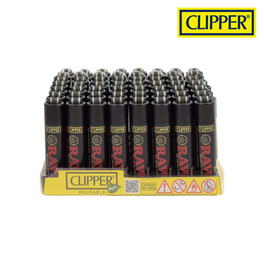 Clipper Lighters - RAW Black